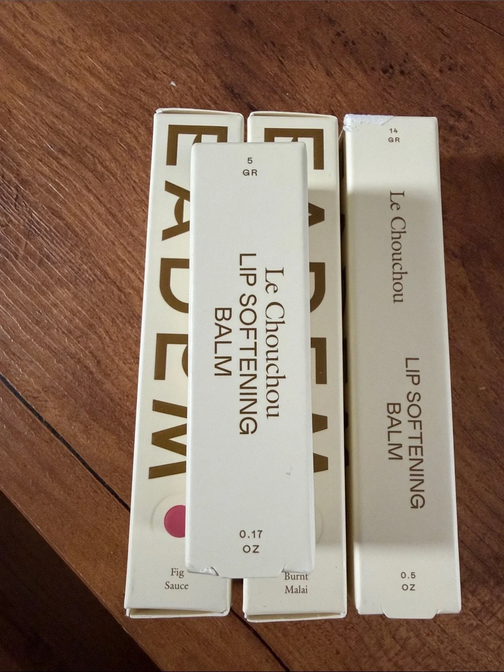 EADEM Mini Lip Gloss Balm in Fig Sauce, BNIB!